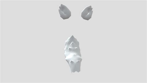 3d Model Of Minecraft Wolf Ears And Tail Passionfaher