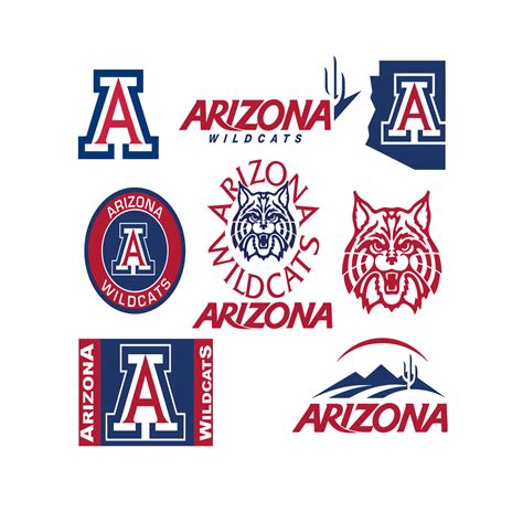 Arizona Wildcats Svg Football Team Logo Svg Football Svg Ncaa Svg