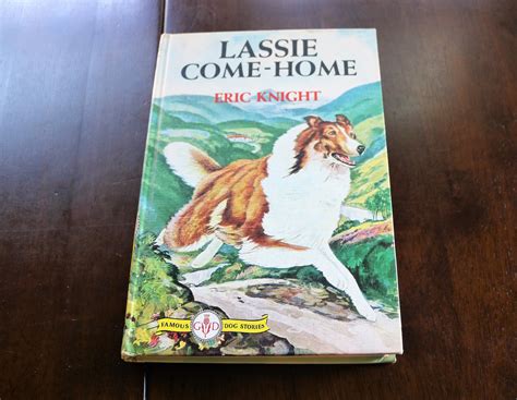 Lassie Come Home Hardcover Book Young Adult Stories Dog Etsy