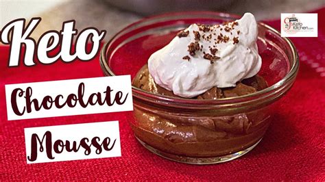 Keto chocolate mousse to satisfy your sweet tooth. Keto Chocolate Mousse - Decadent and Delicious - YouTube