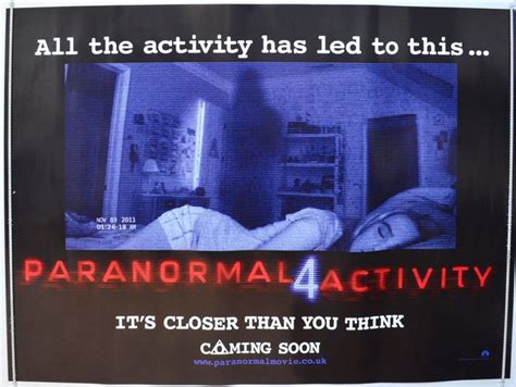 Paranormal Activity 4 Teaser Advance Version Original Cinema