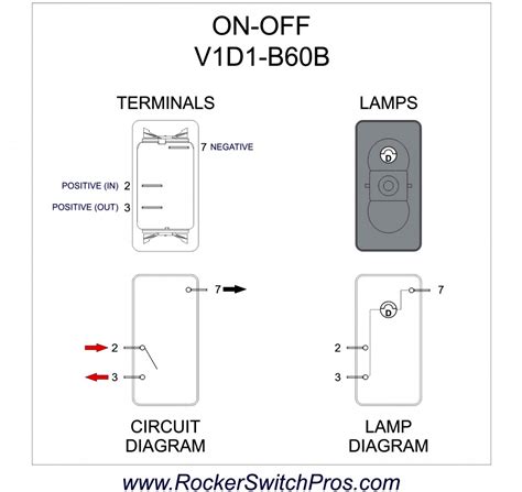 Terminal 1 is connected to one load or accessory, terminal 3 is connected to another load or accessory. 3 Prong Rocker Switch Wiring Diagram For Your Needs