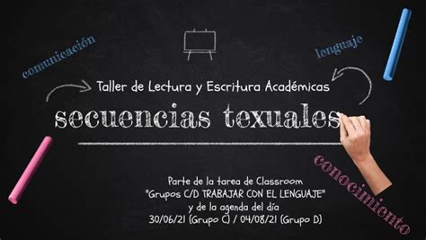Ejemplo De Secuencias Textuales Secuencias Textuales Lucinda Medina