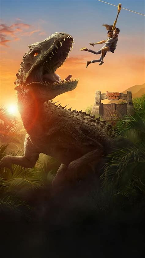 Jurassic World Camp Cretaceous Phone Wallpaper Moviemania In 2021