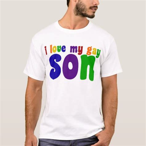 i love my gay son t shirt