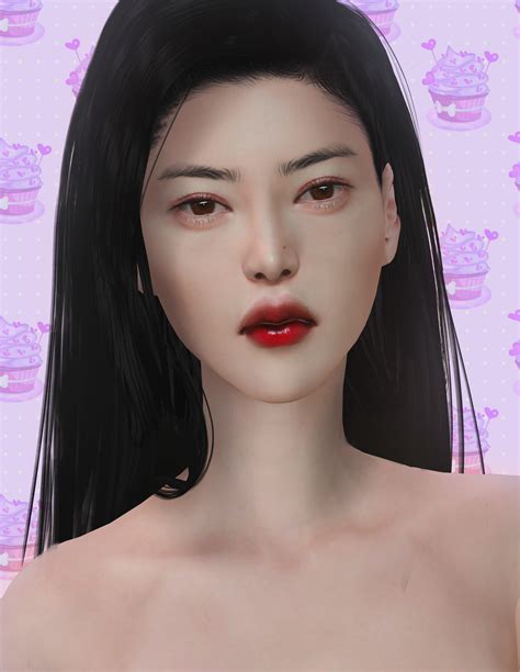 Asian Set ･ω･ Obscurus Sims On Patreon Asian Eyebrows Asian