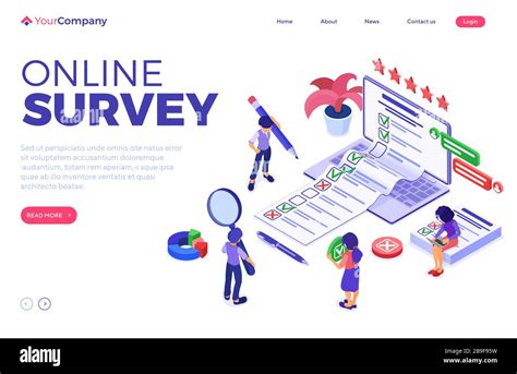 Online Survey Questionnaire Form Stock Vector Image And Art Alamy