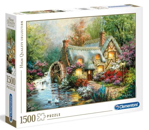 Clementoni 1500 Piece Jigsaw Puzzle Country Retreat Puzzlesnz