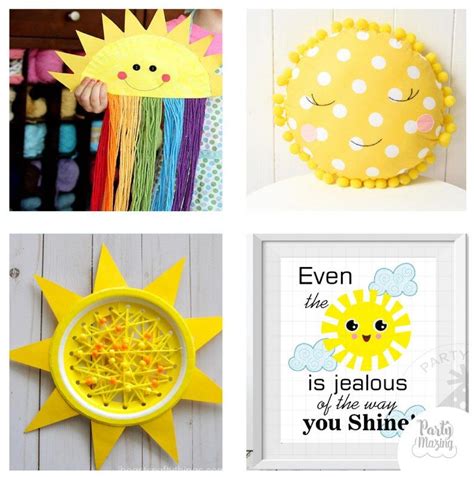 Sunny Crafts Ideas For Summer For Your Kids Free Printable Sunshine