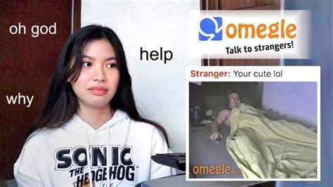 Talking To Strangers On Omegle Help Lol Youtube