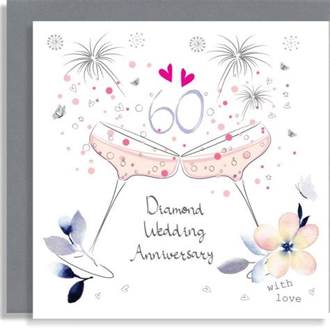 Diamond 60th Wedding Anniversary Card Ubicaciondepersonascdmxgobmx