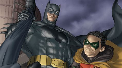 Batman And Robin Symbol Wallpaper