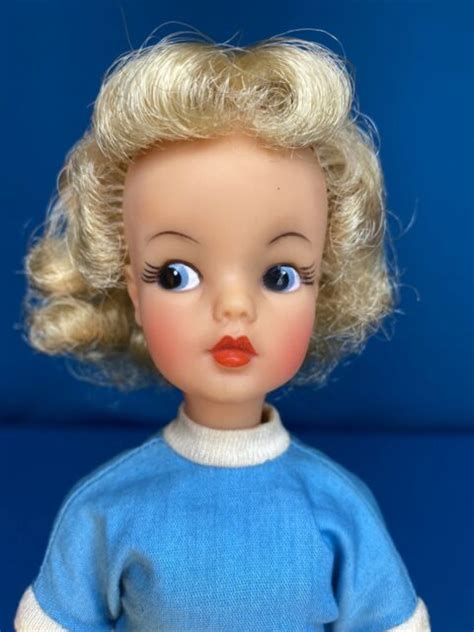 Vintage 1960s Ideal Blonde Tammy Doll Original Outfit Stand And
