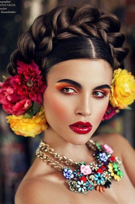 mexican fashion mexican style mexican girl latina hair looks adidas frida kahlo style