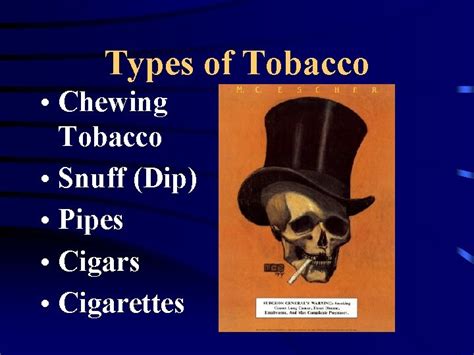 Tobacco Ch 11 1 Key Terms Nicotine The