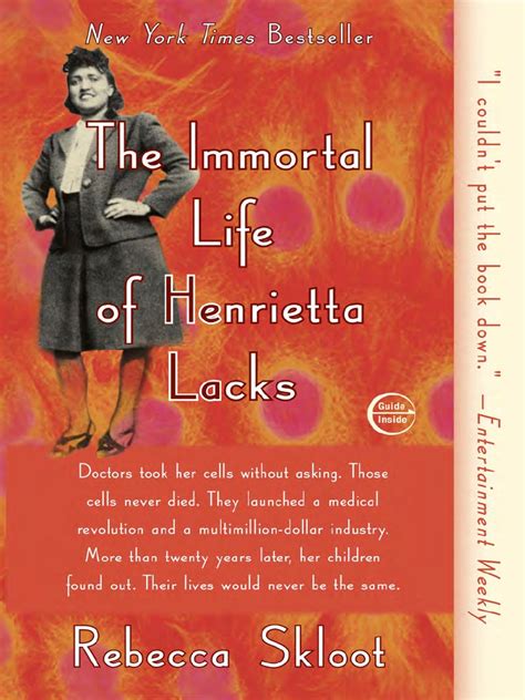 The Immortal Life Of Henrietta Lacks By Rebecca Skloot Excerpt He