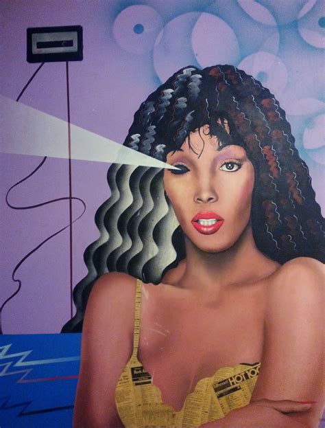Lavenderpoppin Donna Summer Pop Art Painting