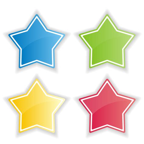 Vector For Free Use Star Icon Set