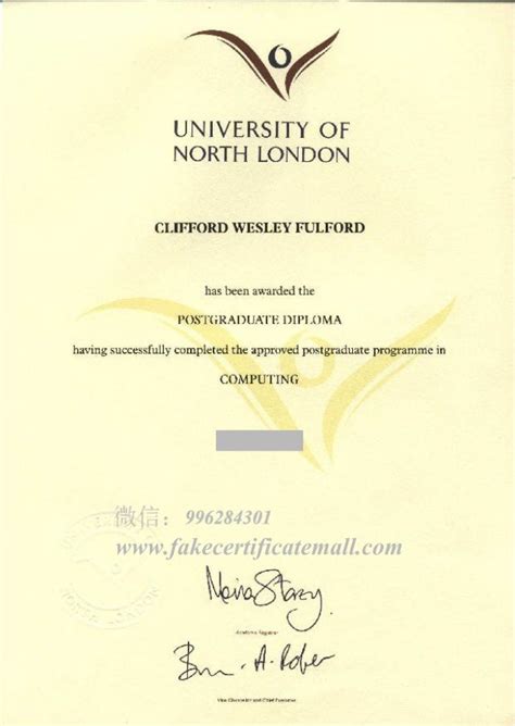 University Of North London Degree North London Diploma