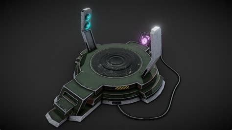 Sci Fi Mobile Teleporter Download Free 3d Model By Sousinho 818f2e7