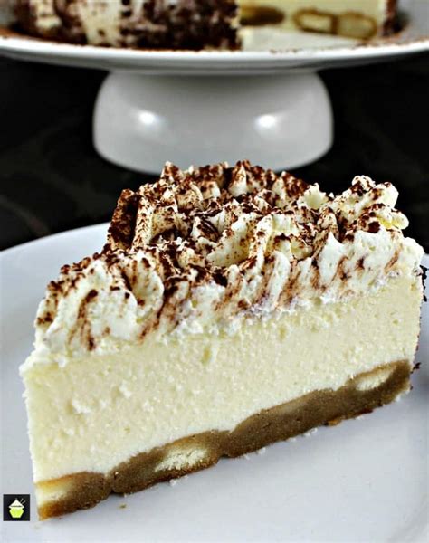 Creamy Tiramisu Cheesecake With Flavors Of A Classic Italian Tiramisu