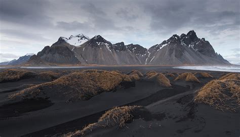 Mountain Landscape Vestrahorn Iceland Photograph By Michalakis Ppalis
