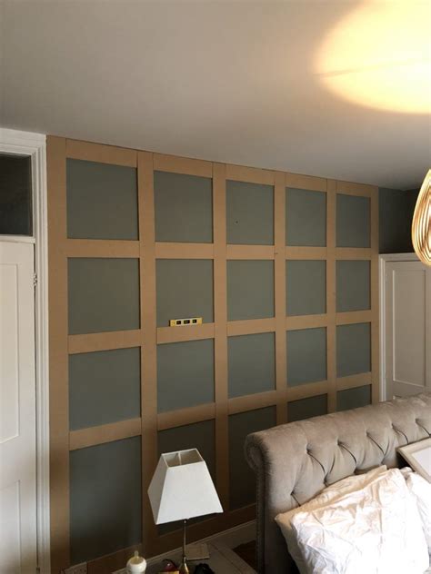 Easy Way To Create Wood Paneling Wall Panels Bedroom Wall Paneling