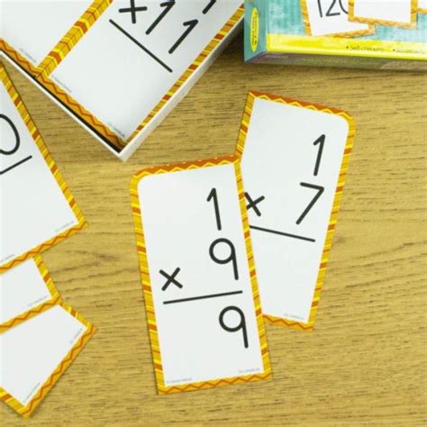 Multiplication All Facts Through 12 Flash Cards By Carson Dellosa