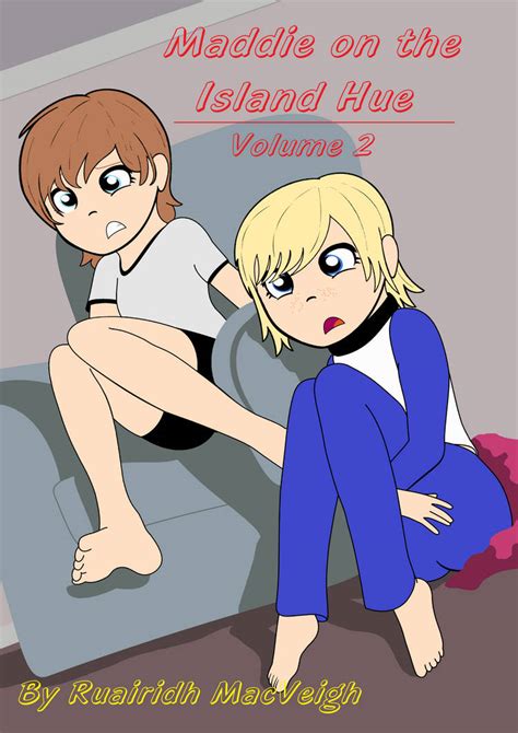 maddie on the island hue volume 2 front cover by maddie maze on deviantart