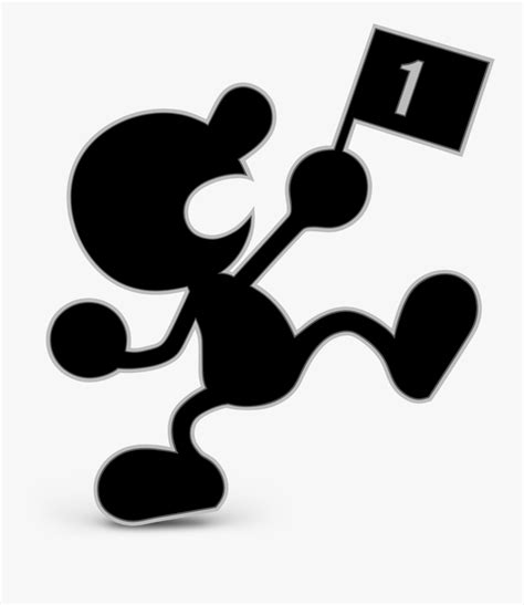 Super Smash Bros Ultimate Mr Game And Watch Free Transparent Clipart