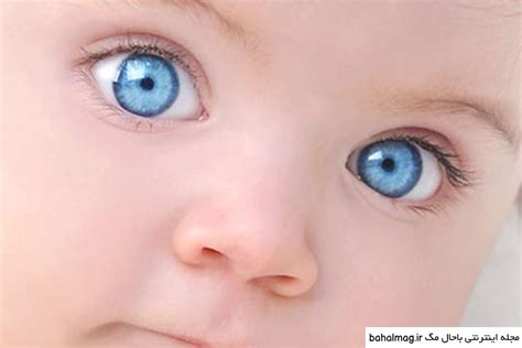 عکس بچه چشم رنگی ️ بهترین تصاویر