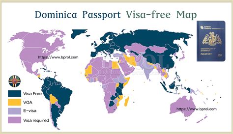 The Latest Dominica Passport 2022 Visa Free Countries With Visa On Arrival Bprol