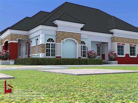 Search our database of thousands of plans. 5 Bedroom Bungalow (RF B5001) - NIGERIAN BUILDING DESIGNS