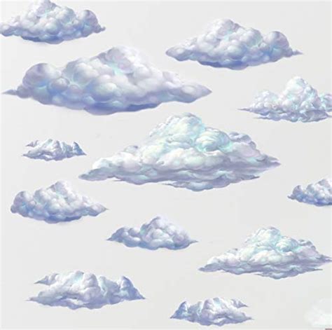 Create A Mural Sky Cloud Wall Decals Beautiful Cloud Wall Stickers