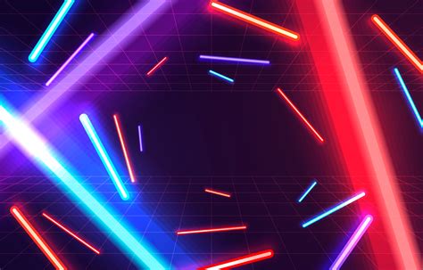 Neon Banner Vector Art Icons And Graphics For Free Download
