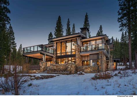 12 Exterior Modern Mountain Homes Ideas Decorqt