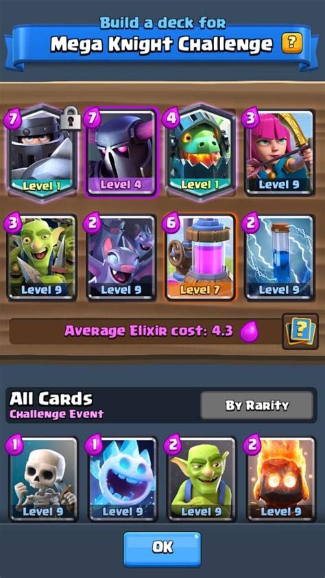 How To Get A Good Mega Knight Deck Clash Royale Amino