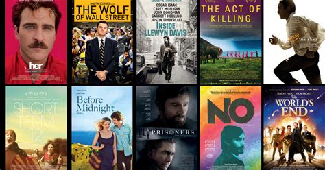 Film Fanatic: Top Ten Movies of 2013