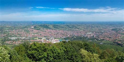 Panorama View Of Arandjelovac City In Serbia Stock Photo Image Of