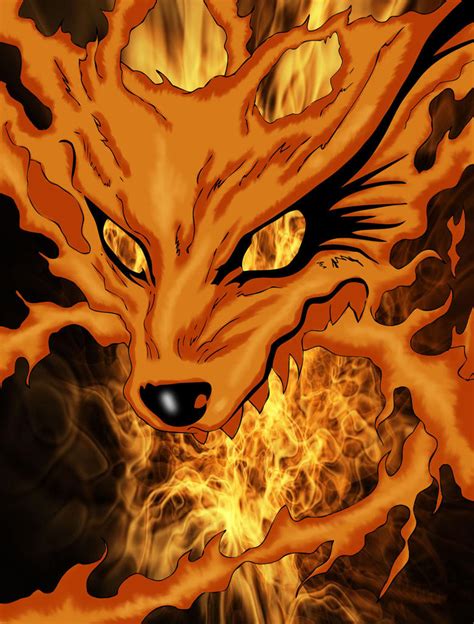Naruto Tails DemonFox Colored By Dj Vegan On DeviantArt