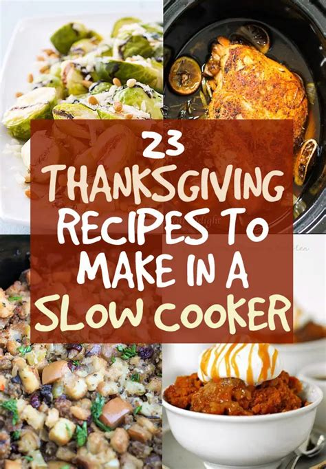 23 Thanksgiving Dishes You Can Make In A Crock Pot Thanksgiving