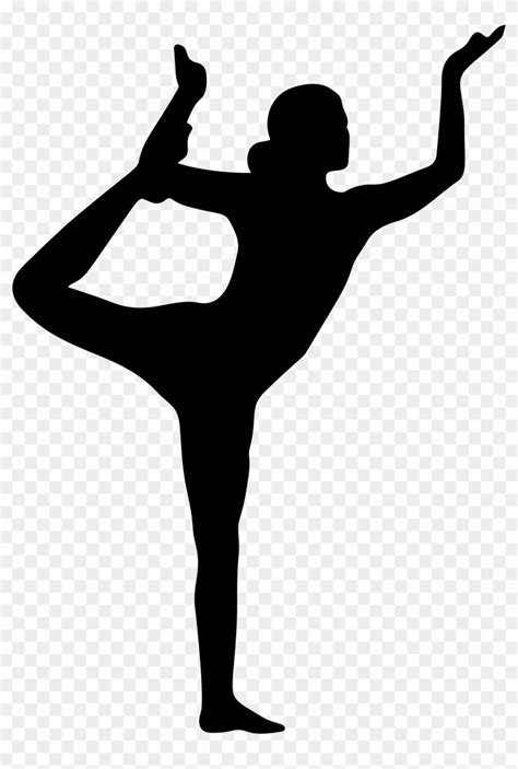 Yoga Clipart Transparent Yoga Poses Silhouette Png Clipart