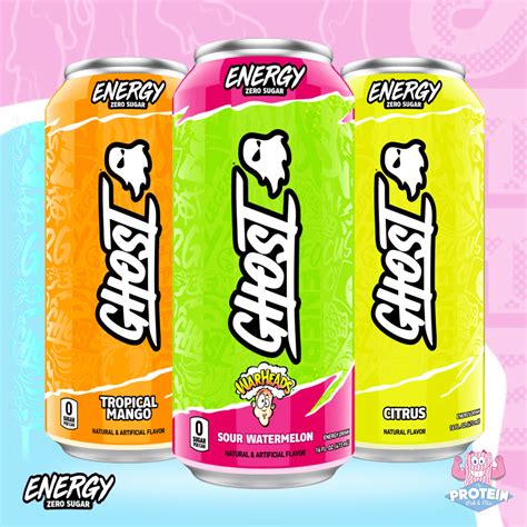 More Energy More Life Ghosts Energy Drinks Deliver That Legendary