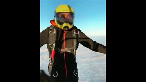 Hot Air Balloon Skydive Fall Youtube