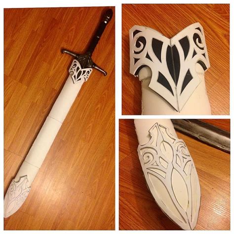 Started Construction On The Scabbard For My Sword All Custom Patterns
