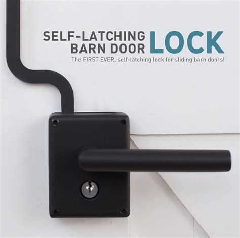 Rustica Hardware The First Ever Self Latching Lock For Sliding Barn