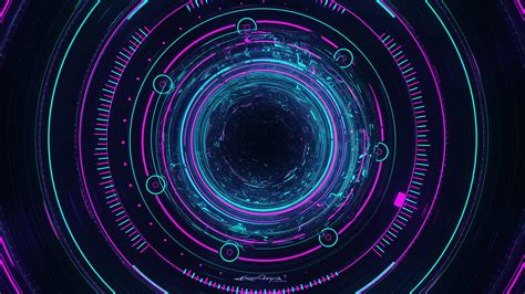 1920x1080 Resolution Colourful Abstract Circle Art 1080p Laptop Full Hd