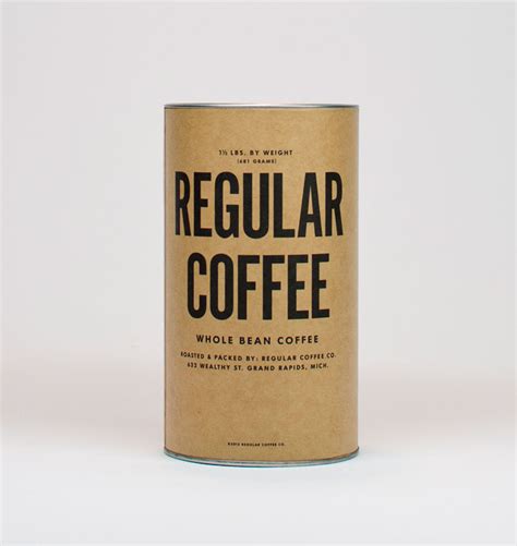 Regular Coffee — The Dieline Packaging And Branding Design And Innovation
