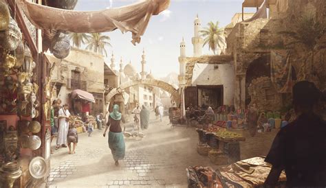 Artstation Bazar In Middle East