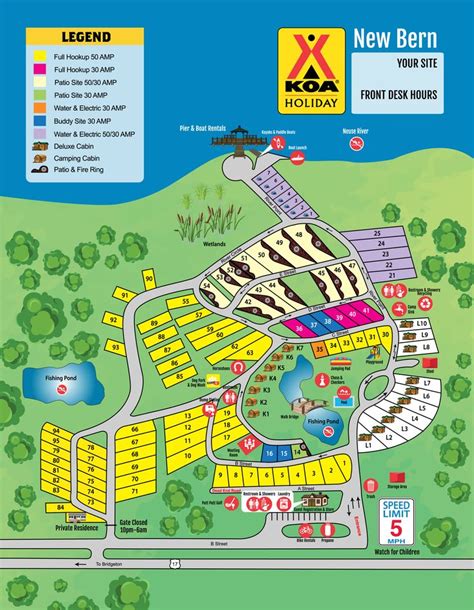 Campground Site Map Camping In North Carolina Rv Parks